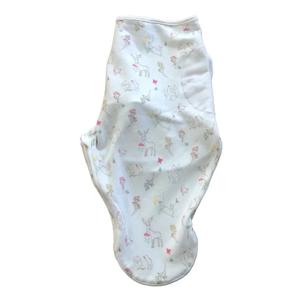 ADEN + ANAIS Baby 0 - 3 m Easy Swaddle Blanket Knit Wrap Woodland Forest Fantasy